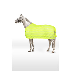 Couverture mesh réfléchissante Horze Jaune