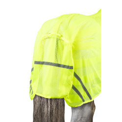 Couverture mesh réfléchissante Horze Jaune