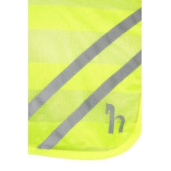 Couverture mesh réfléchissante Horze Jaune