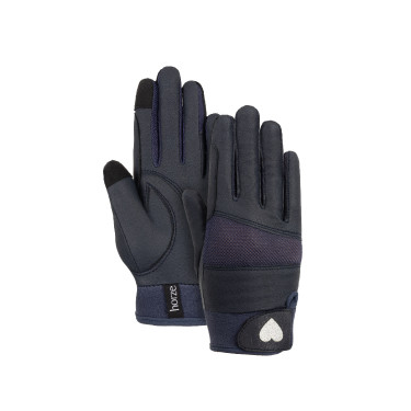 Gants Horze imprimé cœur scintillant enfant Gants Horze imprimé cœur scintillant enfant