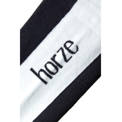 Chaussettes Horze de bottes bicolores Marine foncé Bleu