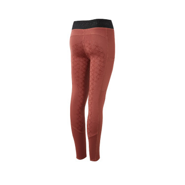 Legging d'équitation silicone Horze Leighton Ado fond intégral avec doublure chaude Legging d'équitation silicone Horze Leighton Ado fond intégral avec doublure chaude