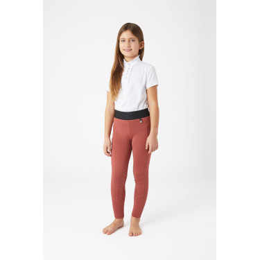Legging d'équitation silicone Horze Leighton Ado fond intégral avec doublure chaude Legging d'équitation silicone Horze Leighton Ado fond intégral avec doublure chaude