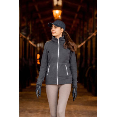Veste d'équitation polaire Horze Ellie femme Veste d'équitation polaire Horze Ellie femme