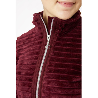 Veste d'équitation polaire rayée Horze Della femme Veste d'équitation polaire rayée Horze Della femme