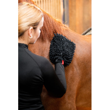 Gant de pansage en microfibre Horze Gant de pansage en microfibre Horze