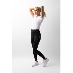 Legging fond intégral Grip Horze Dea femme Noir