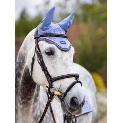 Bonnet anti-mouches LeMieux Esme Bleu corn Bonnet anti-mouches LeMieux Esme Bleu corn