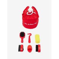 Kit de pansage Mini Poney LeMieux Chilli Rouge