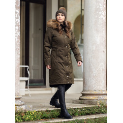 Manteau long imperméable LeMieux Anya Alpine Marron Manteau long imperméable LeMieux Anya Alpine Marron