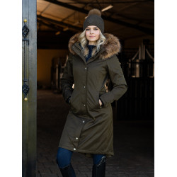 Manteau long imperméable LeMieux Anya Alpine Marron Manteau long imperméable LeMieux Anya Alpine Marron