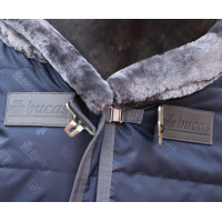 Couverture d'écurie Bucas Show-Line 150g SF Marine / gris Bleu Couverture d'écurie Bucas Show-Line 150g SF Marine / gris Bleu