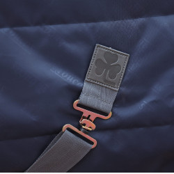 Couverture d'écurie Bucas Show-Line 150g SF Marine / gris Bleu