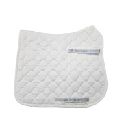 Tapis de selle Bucas AeroMax Dressage Blanc / blanc