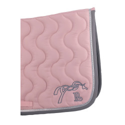 Tapis de selle Pénélope Classique Rose clair / gris Tapis de selle Pénélope Classique Rose clair / gris