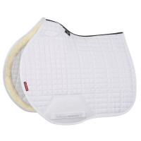 Tapis LeMieux Merino+ Sensitive Skin Euro Jump Square Blanc Tapis LeMieux Merino+ Sensitive Skin Euro Jump Square Blanc