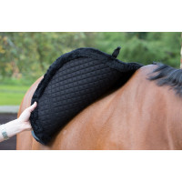 Tapis LeMieux Merino+ Sensitive Skin Euro Jump Square Blanc Tapis LeMieux Merino+ Sensitive Skin Euro Jump Square Blanc