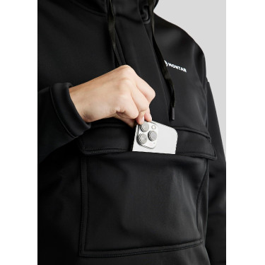 Anorak Montar quart zip avec poche et capuche femme Anorak Montar quart zip avec poche et capuche femme