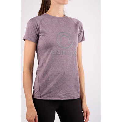 Base Layer Montar Aspen manches courtes femme Plum