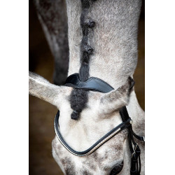 Bridon Montar Normandie Deluxe cuir tanné Noir