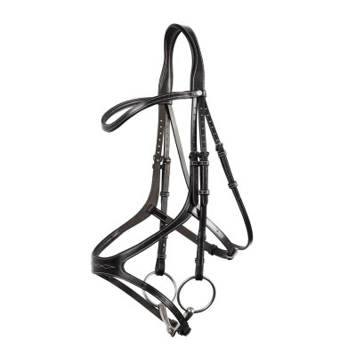 Bridon Montar US Excellence Classic cuir tanné Noir