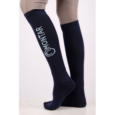 Chaussettes Montar laine Marine Bleu marine