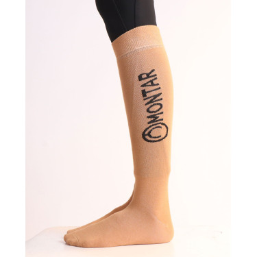 Chaussettes Montar Logo bamboo Moonstone