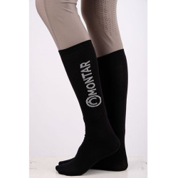 Chaussettes Montar Nylon 3 paires Noir Chaussettes Montar Nylon 3 paires Noir