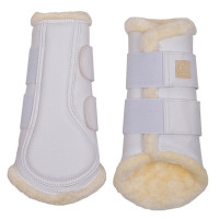 Guêtres Montar en cuir PU par 4 Blanc Guêtres Montar en cuir PU par 4 Blanc