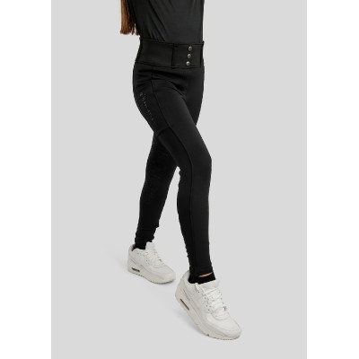 Legging brossé Montar MoErima full grip femme Noir