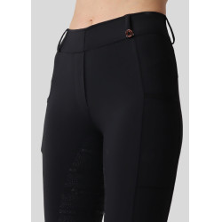 Legging Montar Michelle logo full grip femme Noir / rose gold