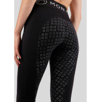 Legging Montar Selena logo full grip femme Noir