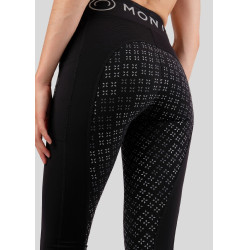 Legging Montar Selena logo full grip femme Noir