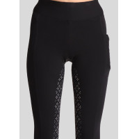 Legging Montar Selena logo full grip femme Noir