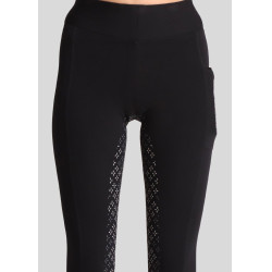 Legging Montar Selena logo full grip femme Noir