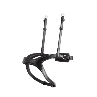 Muserolle combiné Montar adapté cuir tanné Muserolle combiné Montar adapté cuir tanné