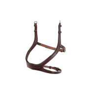 Muserolle combiné Montar ton sur ton Excellence cuir tanné Marron Muserolle combiné Montar ton sur ton Excellence cuir tanné Marron