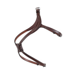 Muserolle Montar Lyon cuir tanné Marron
