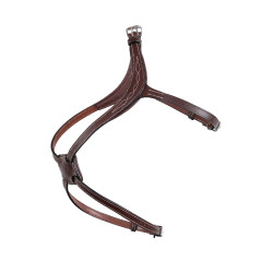 Muserolle Montar Lyon cuir tanné Marron