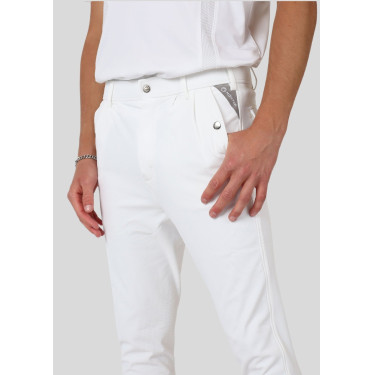 Pantalon Montar Gary homme full grip Blanc