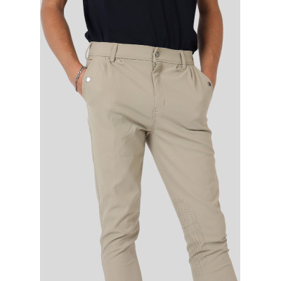 Pantalon Montar Gary homme grip genoux Beige