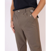 Pantalon Montar Gary homme renfort genoux Mud Marron Pantalon Montar Gary homme renfort genoux Mud Marron