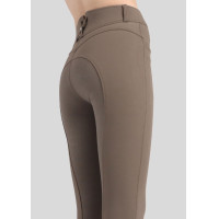 Pantalon Montar Megan taille haute femme full grip Vol 2 Mud Marron