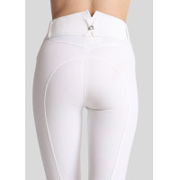 Pantalon Montar Megan taille haute femme full grip Vol 2 Blanc