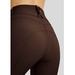 Pantalon Montar Megan taille haute femme full grip Vol 2 Marron Pantalon Montar Megan taille haute femme full grip Vol 2 Marron