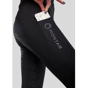 Pantalon Montar MoAmélia Softshell full grip femme Noir Pantalon Montar MoAmélia Softshell full grip femme Noir