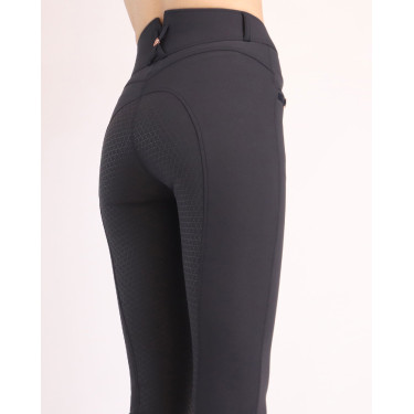 Pantalon Montar Molly Yati femme taille haute full grip Marine / rose gold Bleu marine