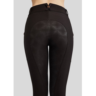 Pantalon Montar MoMaddie full grip femme Noir / rose gold