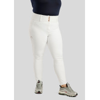 Pantalon Montar taille haute Briella crystal Rose gold Curve full grip femme Blanc Pantalon Montar taille haute Briella crystal Rose gold Curve full grip femme Blanc