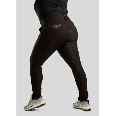 Pantalon Montar taille haute Briella crystal Rose gold Curve full grip femme